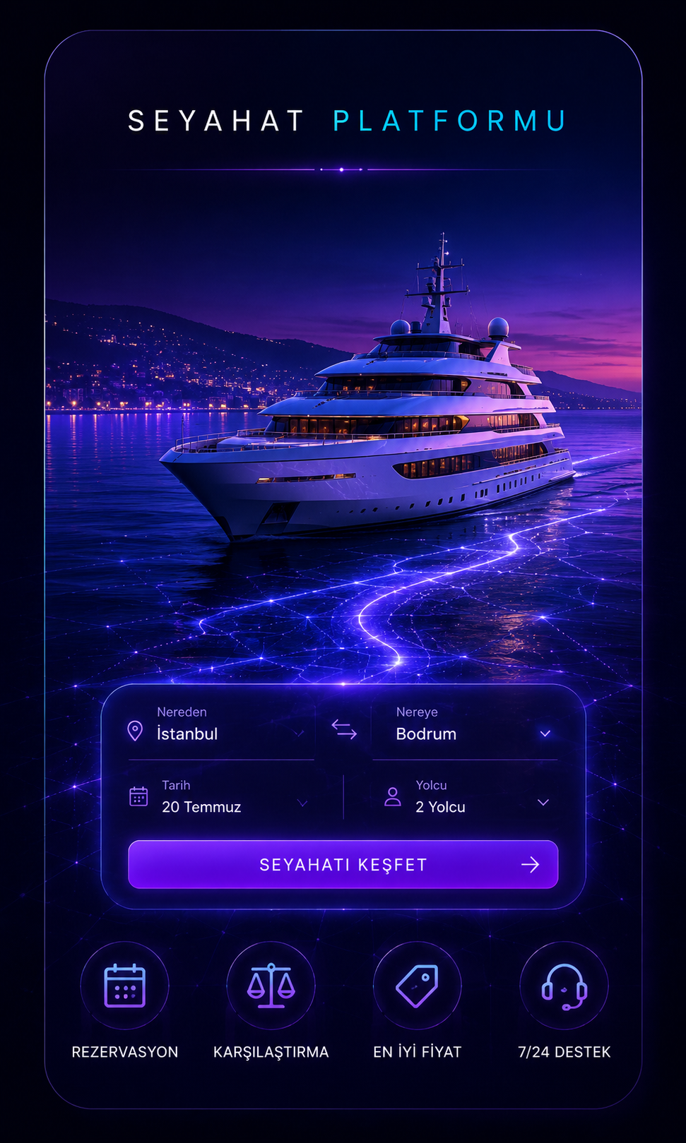 Yeni nesil dijital turizm ve rezervasyon platformu